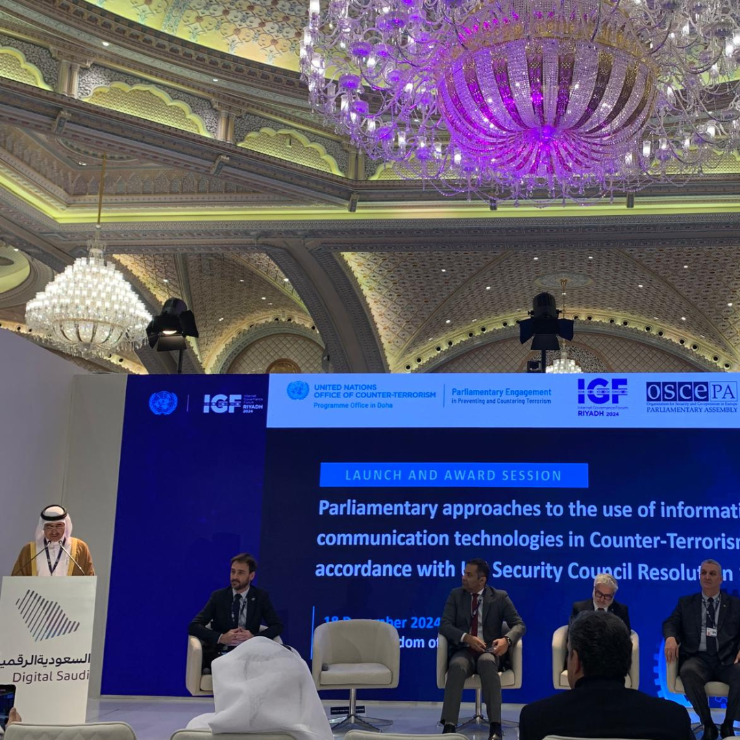 PAM-CGS at the UN Internet Governance Forum in Riyadh, KSA, December 2024