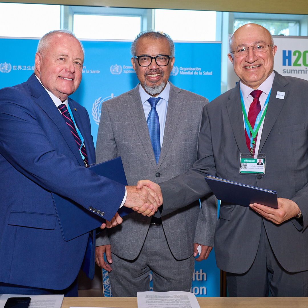 PAM-CGS at the Health 20 Summit, Geneva, Switzerland  June 2025